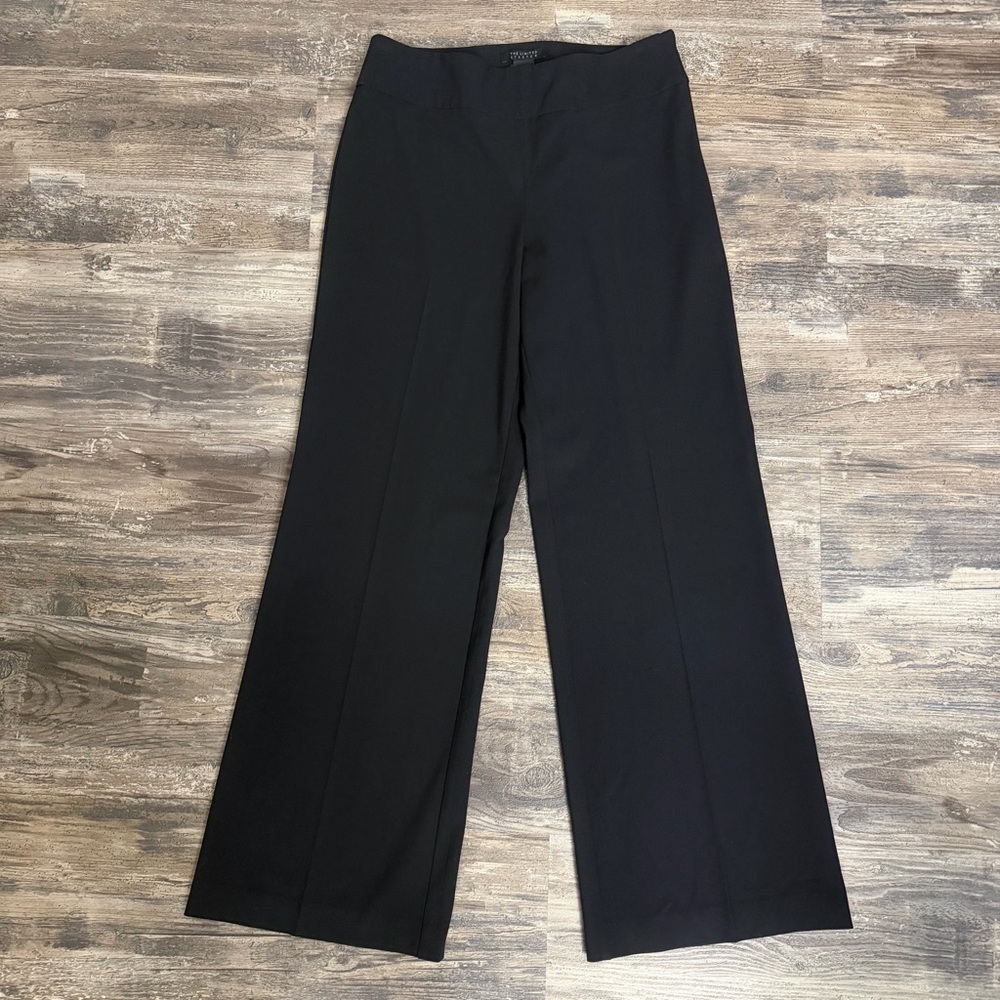 The Limited Stretch Women’s Black High-Rise Wide-Leg Pants Size 8